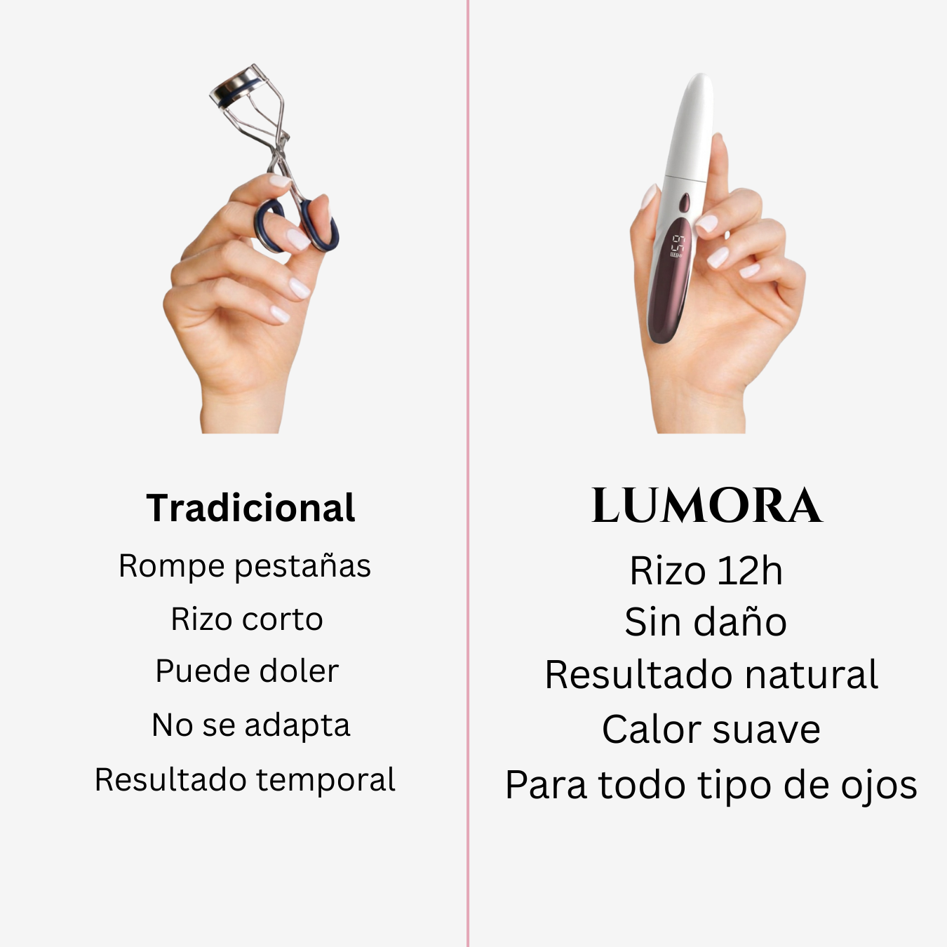 Lumora heated Eyelash Curler